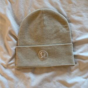 Lululemon Beige Beanie